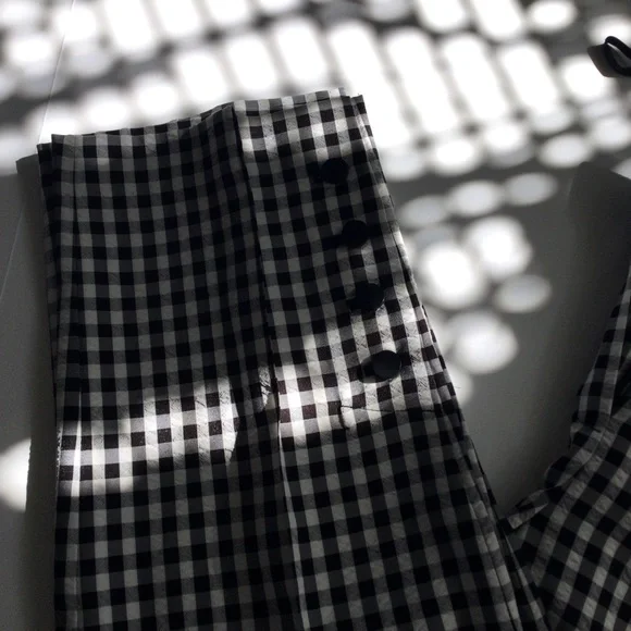 Nine West Black & White Dressy Pants (14) - Picture 5 of 5